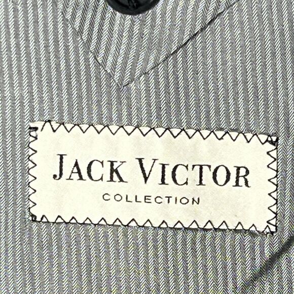 Jack Victor Mens 54R Loreto CT Estrato Super 110s Wool Sport Coat Blazer - Picture 7 of 8